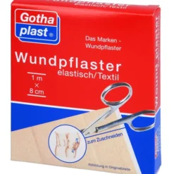 GOTHAPLAST Wundpfl.elast.8 cmx1 m Euroaufhänger 1 St