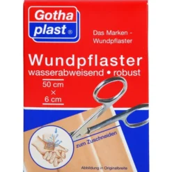 GOTHAPLAST Wundpfl.robust 6 cmx0,5 m wasserabweis. 1 St