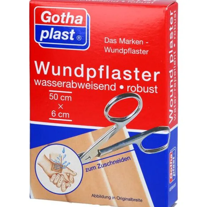 GOTHAPLAST Wundpfl.robust 6 cmx0,5 m wasserabweis. 1 St