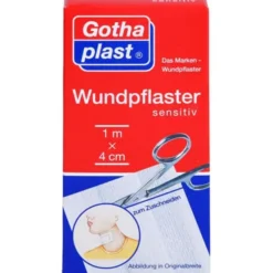 GOTHAPLAST Wundpfl.sensitiv 4 cmx1 m geschnitten 1 St