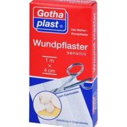 GOTHAPLAST Wundpfl.sensitiv 4 cmx1 m geschnitten 1 St
