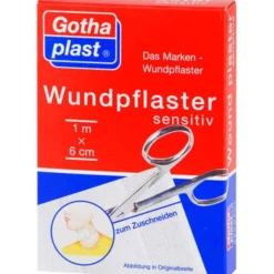 GOTHAPLAST Wundpfl.sensitiv 6 cmx1 m geschnitten 1 St