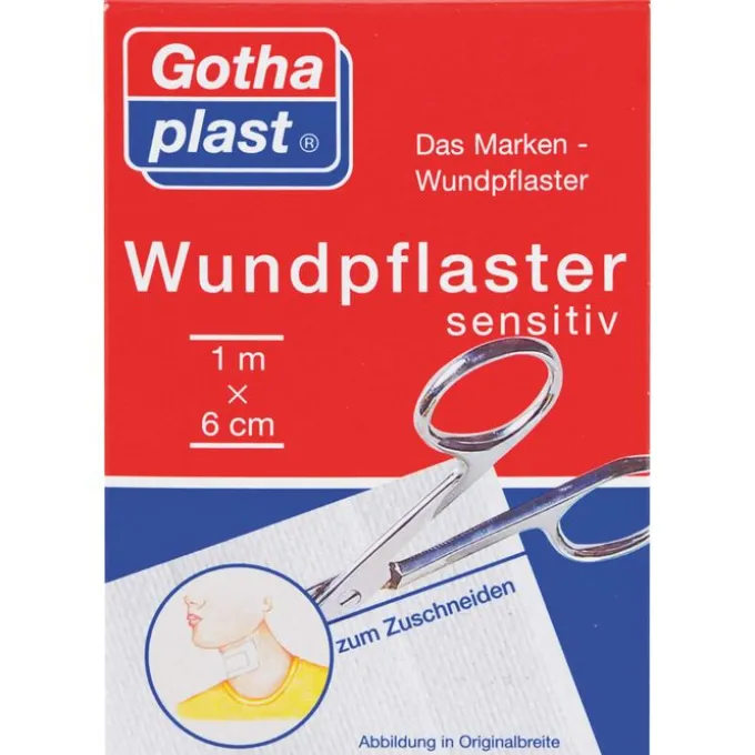 GOTHAPLAST Wundpfl.sensitiv 6 cmx1 m geschnitten 1 St