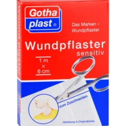 GOTHAPLAST Wundpfl.sensitiv 6 cmx1 m geschnitten 1 St