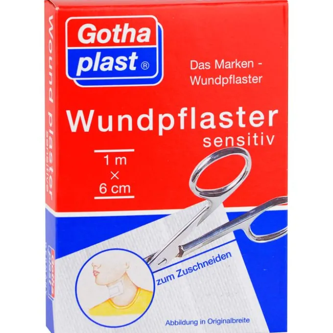 GOTHAPLAST Wundpfl.sensitiv 6 cmx1 m geschnitten 1 St