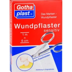 GOTHAPLAST Wundpfl.sensitiv 6 cmx1 m geschnitten 1 St