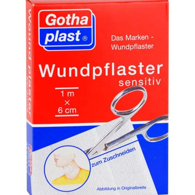 GOTHAPLAST Wundpfl.sensitiv 6 cmx1 m geschnitten 1 St