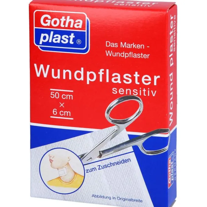 GOTHAPLAST Wundpfl.sensitiv 6 cmx0,5 m geschnitten 1 St