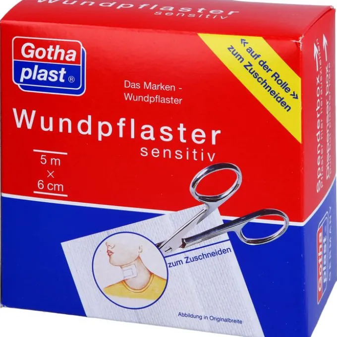 GOTHAPLAST Wundpfl.sensitiv 6 cmx5 m 1 St