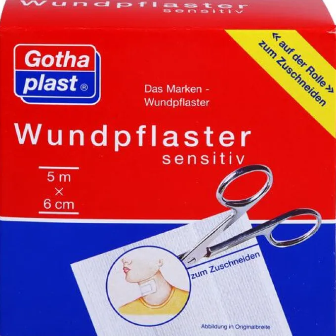 GOTHAPLAST Wundpfl.sensitiv 6 cmx5 m 1 St