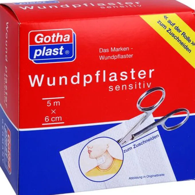 GOTHAPLAST Wundpfl.sensitiv 6 cmx5 m 1 St