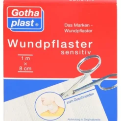 GOTHAPLAST Wundpfl.sensitiv 8 cmx1 m geschnitten 1 St