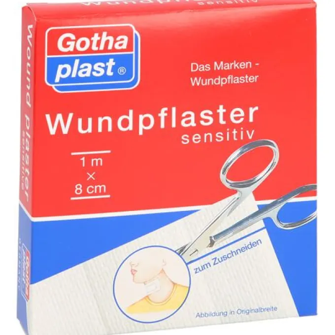 GOTHAPLAST Wundpfl.sensitiv 8 cmx1 m geschnitten 1 St