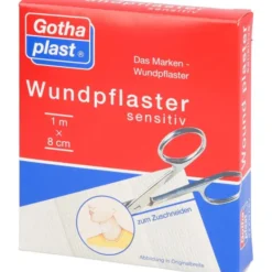 GOTHAPLAST Wundpfl.sensitiv 8 cmx1 m geschnitten 1 St