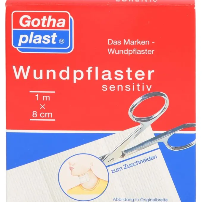 GOTHAPLAST Wundpfl.sensitiv 8 cmx1 m geschnitten 1 St