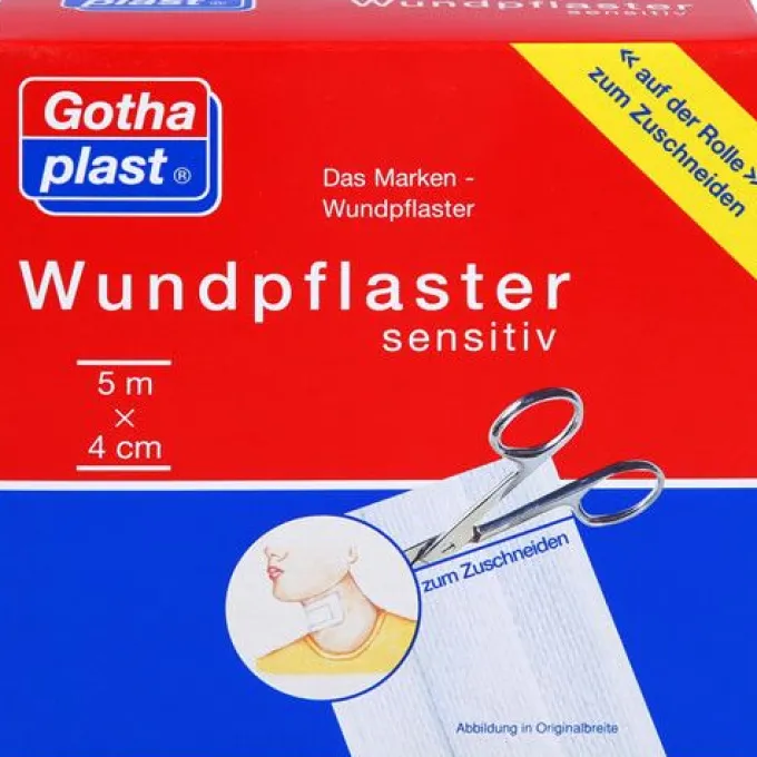 GOTHAPLAST Wundpfl.sensitiv 4 cmx5 m 1 St