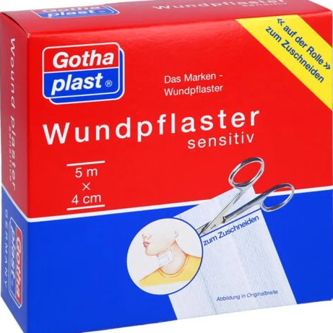GOTHAPLAST Wundpfl.sensitiv 4 cmx5 m 1 St