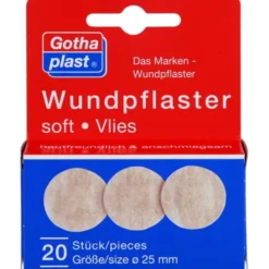 GOTHAPLAST Wundpfl.soft Vlies 2,5 cm 20 St