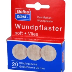 GOTHAPLAST Wundpfl.soft Vlies 2,5 cm 20 St