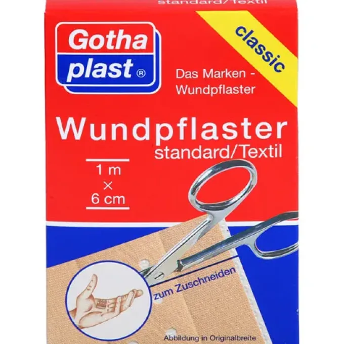 GOTHAPLAST Wundpfl.stand.6 cmx1 m geschnitten 1 St