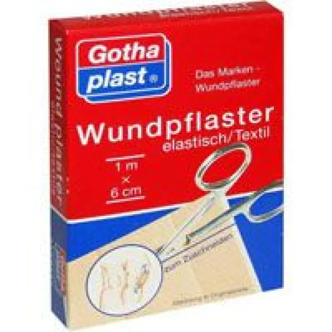 GOTHAPLAST Wundpfl.stand.6 cmx1 m Euroaufhänger 1 St