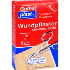 GOTHAPLAST Wundpfl.stand.6 cmx1 m 1 St