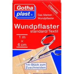 GOTHAPLAST Wundpfl.stand.6 cmx1 m 1 St