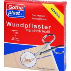 GOTHAPLAST Wundpfl.stand.8 cmx1 m 1 St