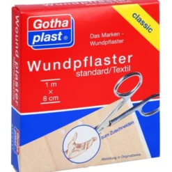 GOTHAPLAST Wundpfl.stand.8 cmx1 m 1 St