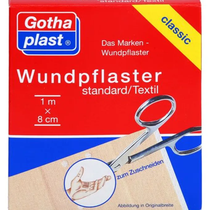 GOTHAPLAST Wundpfl.stand.8 cmx1 m 1 St