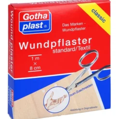 GOTHAPLAST Wundpfl.stand.8 cmx1 m 1 St