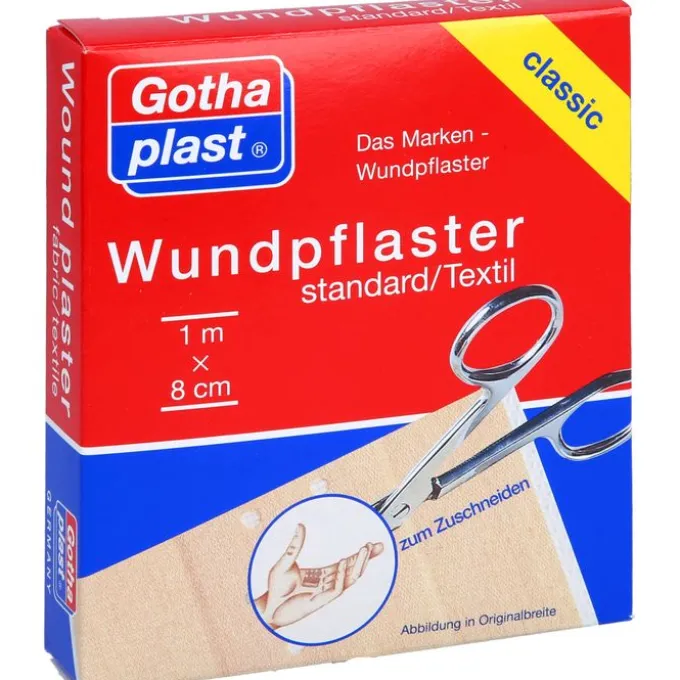 GOTHAPLAST Wundpfl.stand.8 cmx1 m 1 St