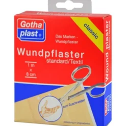 GOTHAPLAST Wundpfl.stand.8 cmx1 m Euroaufhänger 1 St