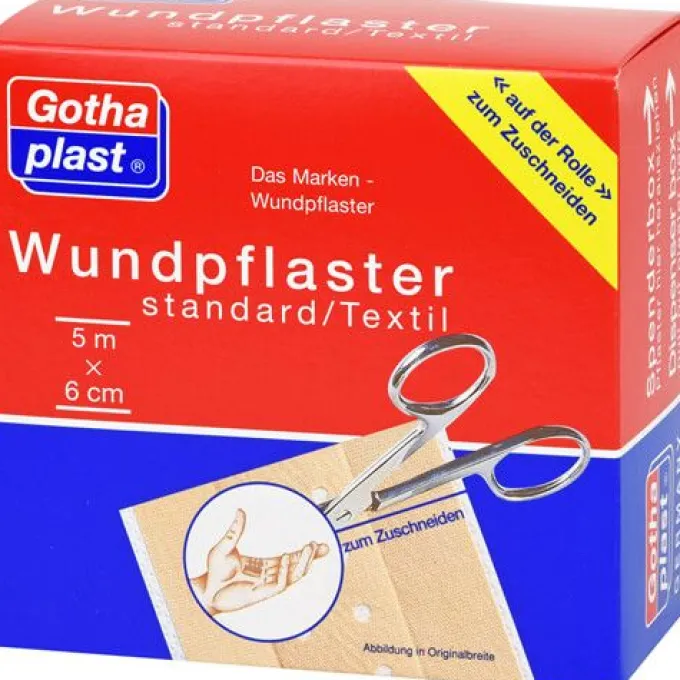 GOTHAPLAST Wundpfl.stand.6 cmx5 m Rolle 1 St