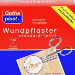 GOTHAPLAST Wundpfl.stand.6 cmx5 m Rolle 1 St