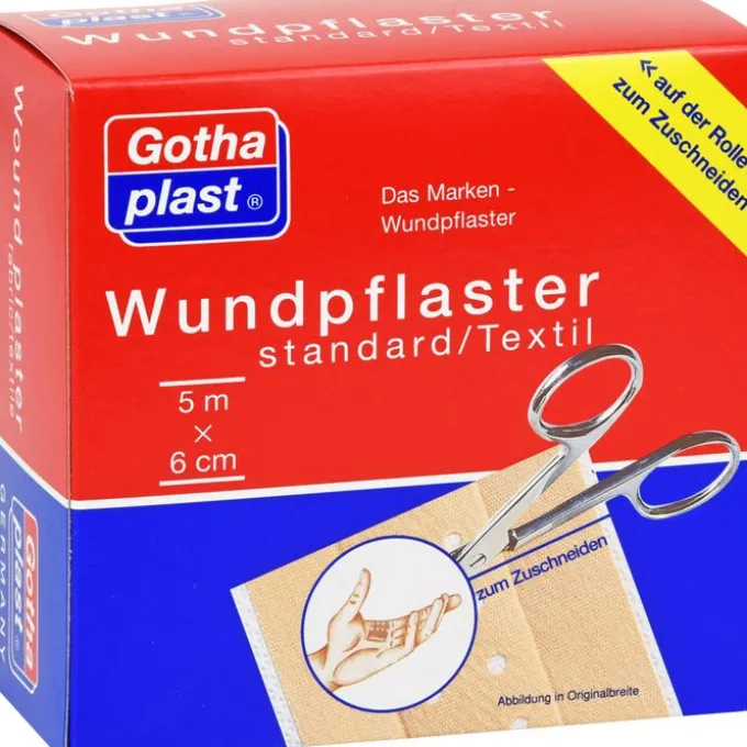 GOTHAPLAST Wundpfl.stand.6 cmx5 m Rolle 1 St