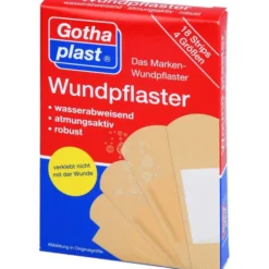 GOTHAPLAST Wundpfl.wasserfest 4 Größen 18 St