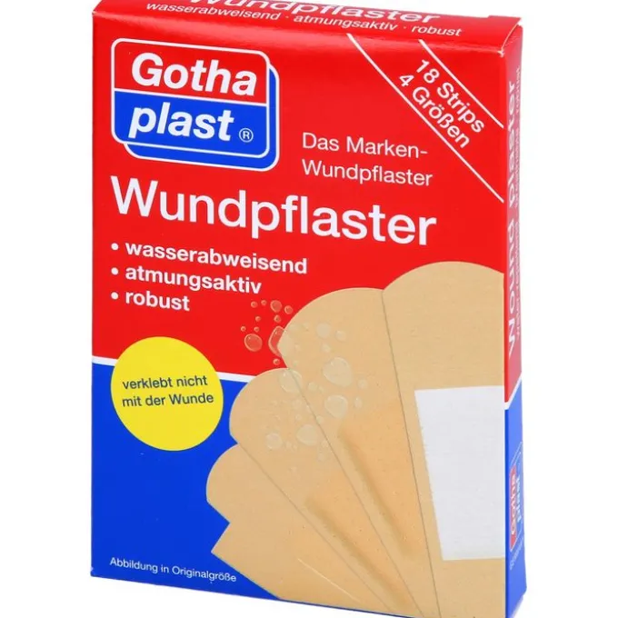 GOTHAPLAST Wundpfl.wasserfest 4 Größen 18 St
