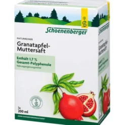 GRANATAPFEL MUTTERSAFT Schoenenberger Heilpfl.S. 3 Stück