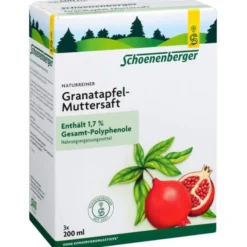 GRANATAPFEL MUTTERSAFT Schoenenberger Heilpfl.S. 3 Stück