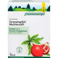 GRANATAPFEL MUTTERSAFT Schoenenberger Heilpfl.S. 3 Stück
