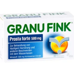 GRANU FINK Prosta forte 500 mg Hartkapseln 40 St