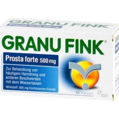 GRANU FINK Prosta forte 500 mg Hartkapseln 40 St