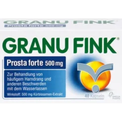 GRANU FINK Prosta forte 500 mg Hartkapseln 40 St