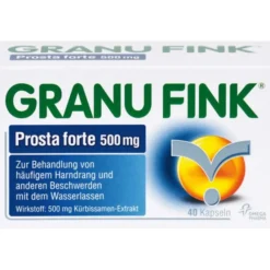 GRANU FINK Prosta forte 500 mg Hartkapseln 40 St