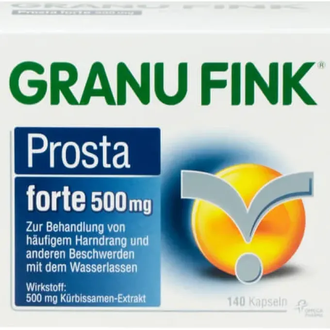 GRANU FINK Prosta forte 500 mg Hartkapseln 140 St