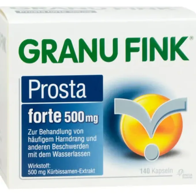 GRANU FINK Prosta forte 500 mg Hartkapseln 140 St