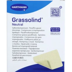 GRASSOLIND Salbenkompressen 5x5 cm steril 10 St