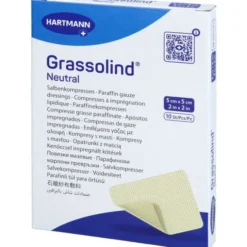 GRASSOLIND Salbenkompressen 5x5 cm steril 10 St