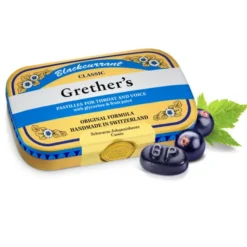 GRETHERS Blackcurrant Gold zh.Past.Dose 60 g